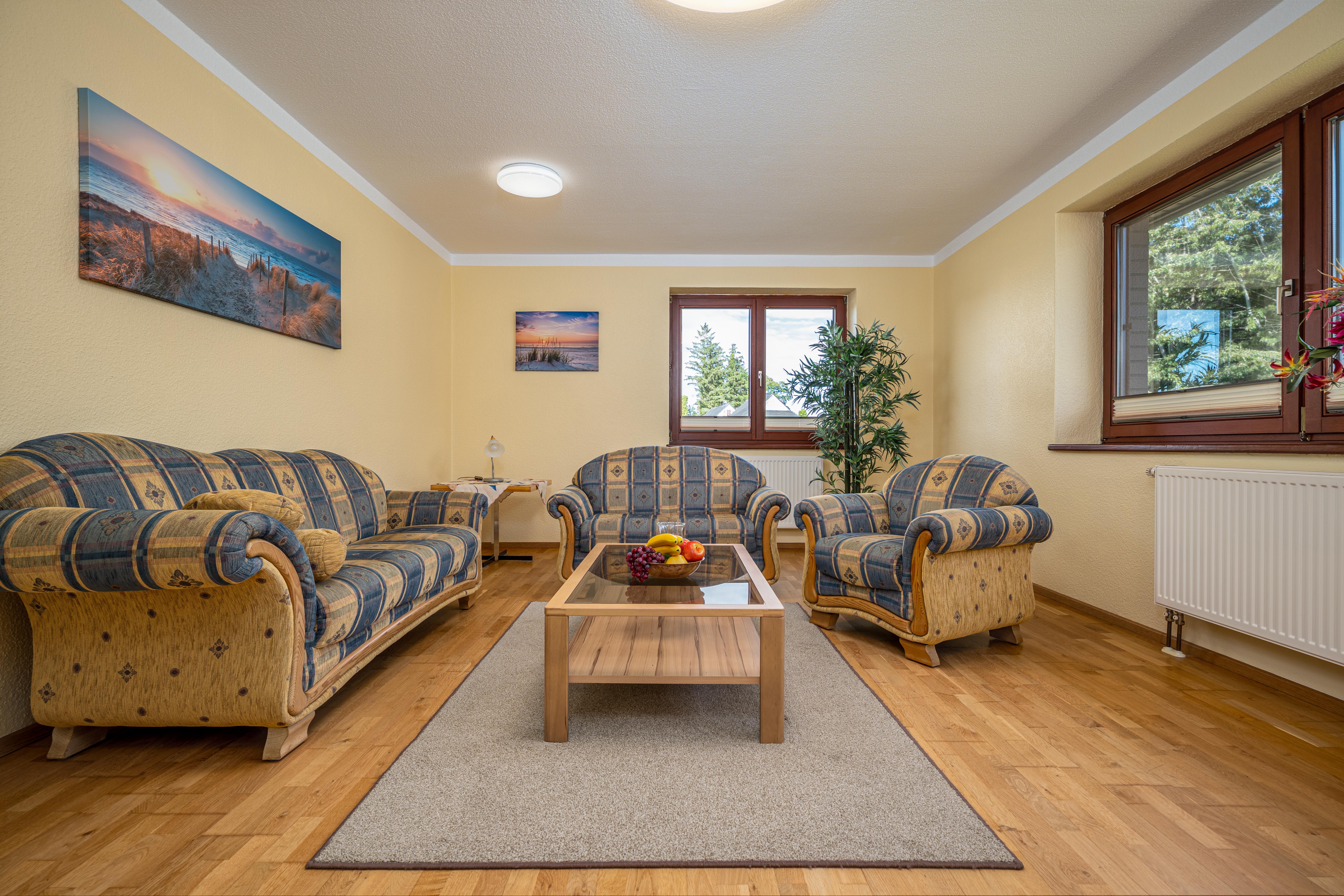 Gemütliche Sitzecke im Wohnzimmer